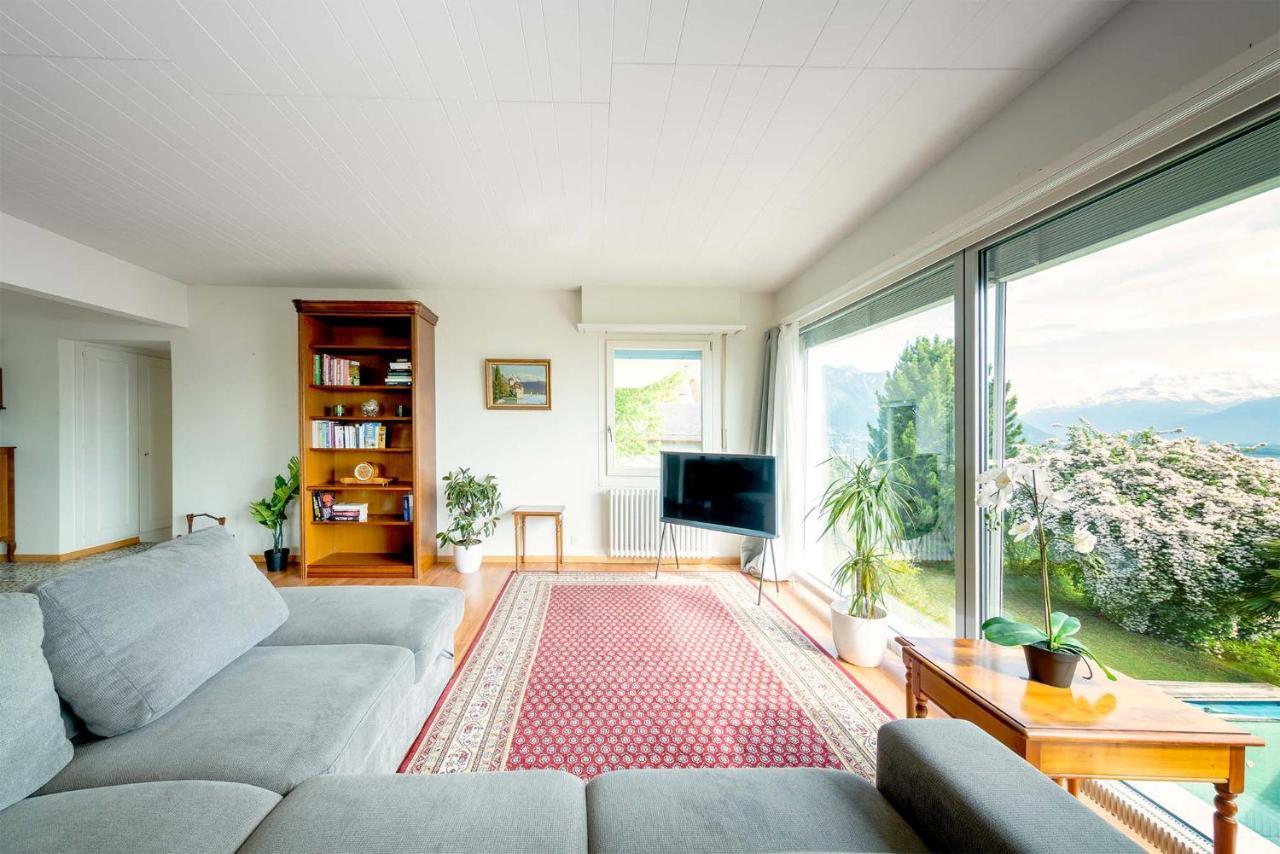 مونترو Rooms In Splendid Apartment With Parking-Stunning Lake View المظهر الخارجي الصورة